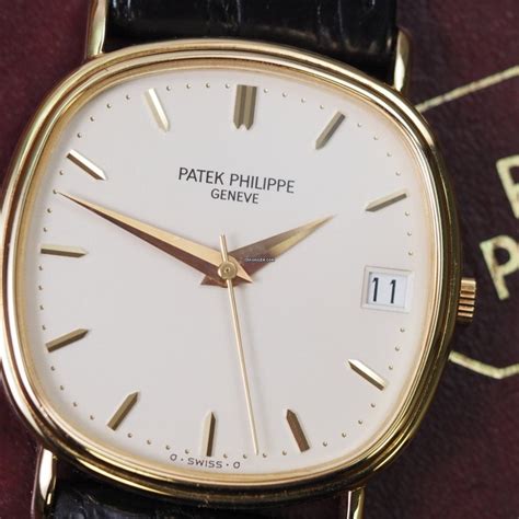 used patek philippe golden ellipse